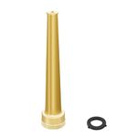 Watflow 6 Inch Brass Garden Water Hose Nozzle Jet, 3/4 Inch Thread Inlet, 1/10" Orifice, High Pressure Heavy Duty Equipment.…