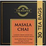 The Tea Heaven|Tea Gift-Masala Chai Tea-Treats Cold And Cough- 100% Natural Ingredients- 30 Tea Bags,170 Grams