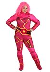 Plus Size Lava Girl Costume 1X