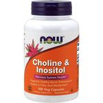 Now Foods - Choline And Inositol 500 Mg. 100 Capsules