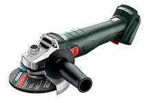 Metabo Cordless Angle Grinder W 18 7-125 (Without Battery, 18 V, disc Diameter 125 mm, idle Speed 8500 min-1, Two-Handle) 602371850