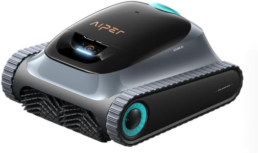 Aiper Scuba S1(2024) - Robotic Pool Cleaner, Powerful Suction, 150-Min Runtime, Wall & Waterline Cleaning, for Inground & Above Ground Pools up to 1600 sq.ft