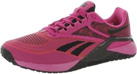 Reebok Women's Nano X2 Training Shoe - Proud Pink/Core Black/Chalk- 7.5 Medium