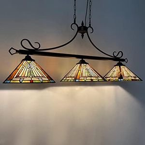 Tiffany Pool Table Lights Billiard Light Stained Glass Island Lighting