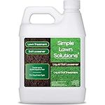 Liquid Soil Loosener- Soil Conditioner-Use alone or when Aerating with Mechanical Aerator or Core Aeration- Simple Lawn Solutions- Any Grass Type-Great for Compact Soils, Standing water, Poor Drainage