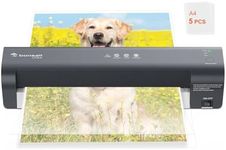 Bonsaii A3 Laminator Machine with Never Jam Technology, NTC Precision Temperature Control, Three Heat Settings, Max 330mm Width - High-Quality Laminating for Home, Office, and School, Grey (L318-A)