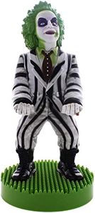 Exquisite Gaming: Warner Bros: Beetlejuice - Original Mobile Phone & Gaming Controller Holder, Device Stand, Cable Guys, Licensed Figure