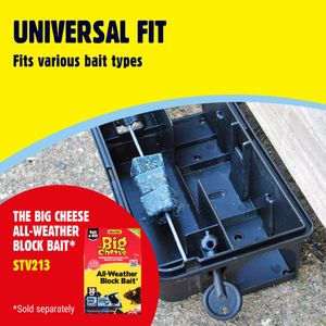 Big Cheese Rat and Mouse Bait Station – Rodent Control Box