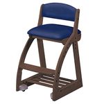 コイズミファニテック(koizumi furnitech) Koizumi Fanitech 4 Step Navy Learning Chair, W413×D495～545×H750mm SH440・470・500・530mm(外寸), WTNB