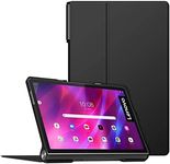 Fintie Case for Lenovo Yoga Tab 11 11" 2021, Premium Vegan Leather Slim Fit Case Folio Smart Stand Protective Cover with Auto Sleep/Wake Feature for Lenovo Yoga Tab 11 (YT-J706F) Tablet, Black