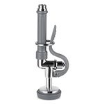 RWUSNX Pre Rinse Sprayer Valve with Hand Grip Assembly Replacement Kit, 1.42 GPM High Pressure Dish Sprayer Nozzle Commercial Sink Sprayer Valve Head for Restaurant Industrial Faucets