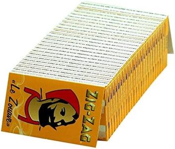 papier à rouler zig zag jaune x25