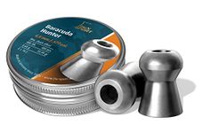 H&N Barracuda Hunter Airgun Pellets 0.177 Cal, 10.34 Grains, Hollowpoint, 400 Count (PY-P-746)