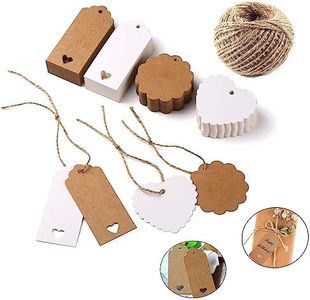 Kraft Paper Tags,200Pcs Kraft Tags Paper Price Tags Name Vintage Wedding Hang Tags Brown Tags, Kraft Paper Gift Tags Wedding Brown Craft Hang Tags,Kraft Paper Gift Tag Craft Hang Tag with Jute Twine