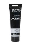 BRUSTRO Artists Acrylic Paint 120ml Silver