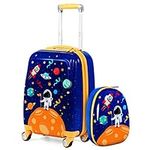 HONEY JOY Kids Luggage, 12" Toddler