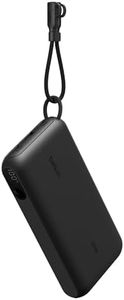 Belkin Portable Charger, USB-C Power Bank 20,000mAh with 2x Type C Ports & 1x USB-A Port, Digital Battery Display, 20W Charging for iPhone 17 Series, Samsung Galaxy S25, Pixel 10, iPad, & More - Black