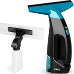 Rechargeable Window Vac, Electric Window Vacuum Squeegee, with 11 in. Squeegee Blade & 200ml Water Tank, Cordless Window Vacuum Cleaner Set for Cleaning Windows, Shower Doors, Mirrors, Tiles