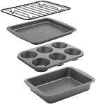 GoodCook 4-Piece Nonstick Steel Toa