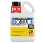 [1 Gallon] Maplefield High-Density Fog Machine Fluid - Great for Indoor and Outdoor Events - Long-Lasting Water-Based Formula - Compatible with 700+ Watt Machines - Made in USA