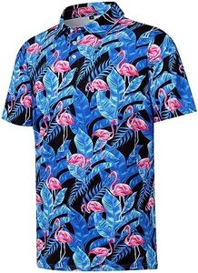 APTRO Men's Polo Shirts Short Sleeve Moisture Wicking Stretch Golf Shirt P12 L