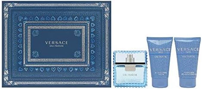 Versace Eau Fraiche 3 Piece Gift Set for Men, 3 millilitre