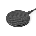 Native Union Drop - High Speed Wireless Charger [Qi Certified] 10W Non-Slip Fast Wireless Charging Pad - Compatible with iPhone 12/12 Pro/12 Pro Max/12 mini/11/11 Pro/11 Pro Max (Slate)