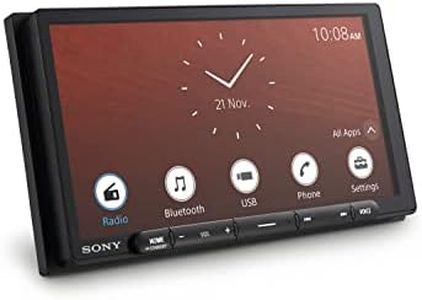 Sony Car Stereo XAV-AX6000 17.6 cm (6.95 inch) Capacitive Touch Screen Digital Media Receiver with HDMI, Wireless Android Auto, Wireless Apple Car Play, PRE Out - 3 x 5V, Output Power - 55W x 4