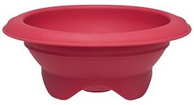 Harold Import RL8 Rose's ilicone Baking Bowl and Double Boiler, Multicolor, Small