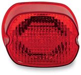 Custom Dynamics GEN2-LD-R License Plate Light (Red LED Laydown Taillight Without for 1999-2016 Harley-Davidson Models)