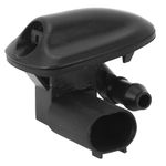 Windshield Washer Nozzle, Windshield Washer Nozzles Jet Heated Set, Automotive Wiper Washer Nozzle Kit Replacement for Hatch F56 F55 Replace 61667410756 61667330654