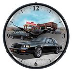 Collectable Sign and Clock GMRE710151 14" 1987 Buick Grand National Lighted Clock