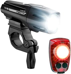 Cygolite Metro Plus 800 & Hotshot Pro 150 Bicycle Light Combo Set, Metro Plus 800 & Hotshot Pro 150 USB Rechargeable Bicycle Light Combo Set, Black, red