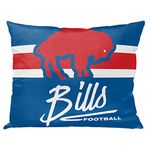 Northwest Official NFL Buffalo Bills Nostalgic Proud Decorative Pillow, Team Colors, 15" x 12"