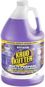 Krud Kutter Multi-Purpose Pressure Washer Concentrate & Manual Use Outdoor Cleaner | Deep Cleans Tough Dirt, Oil, Grease, and Stains for Vinyl, Concrete, Wood, Brick, Stone & More | 1 Gallon