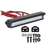 RC LED Light Bar Roof Lamp Super Bright Spare Parts Car Model Accessories for 1/10 Scale RC Crawler Cars Outdoor Products Model Toys