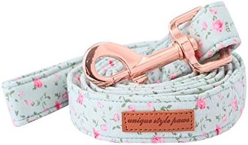 Unique Style Paws Laisse pour Chien avec poignée en Coton - Laisse Durable pour Chiens de XS, S, M et L