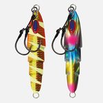 Sidewinder Thor Norse Slow Pitch Jig Lure: Blue/Gold/Pink: 160g