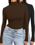 Ekouaer Women's Turtleneck Long Sle