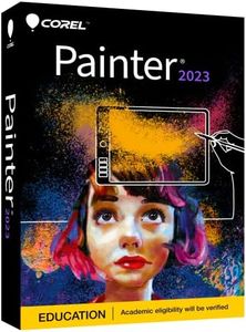 Corel Painter 2023 Education | Professional Painting Software for Digital Art, Illustration, Photo Art & Fine Art [PC/Mac Key Card]