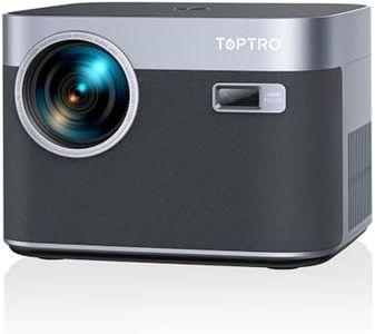 【Auto Focus/Keystone】 Vidéoprojecteur 4K 33000 Lumens Android TV WiFi 6 Bluetooth, TOPTRO Projecteur 4K 1080P FHD, RétroProjecteur Scellé Anti-Poussière Home Cinéma/Extérieur pour Phone/TV Stick/PS5