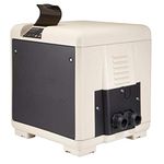 Pentair 461059 Master Temp 125K BTU Natural Gas Swimming Pool Heater, Almond