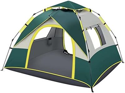OGL 3 Person Pop Up Camping Tent Easy to Setup,215x200x141cm Instant Automatic Hydraulic Water Resistant with Rain Fly Portable Lightweight for Family Outdoor Traveling/Hiking/Camping