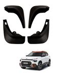 Auto Addict Car Mud Flaps O.E Type Mud Guard Set of 4 pcs for Citroen C3