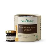 Neuherbs Pure & Original 100% Ayurvedic Himalayan Shilajit/Shilajeet Resin 30g With 75% Fulvic Acid - For Endurance, Stamina and strength | Lab Tested