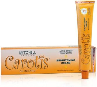 Carotis, Skin Brightening Cream | 1.7 Fl oz / 50 g | Remove Dark Spots on: Face, Knees, Body, Armpit, Private Areas | with Carrot Oil, Alpha Arbutin, Shea Butter