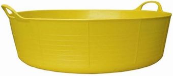 TUBTRUG LARGE SHALLOW 35L YELLOW