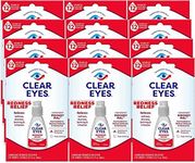 Clear Eyes Redness Relief Eye Drops Handy Pocket Pal 0.20 oz (12 Pack)