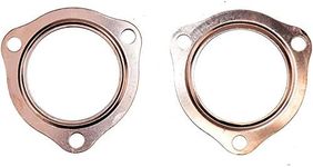 A-Team Performance - Exhaust Header Gasket - 2.5" 3 Bolt Style Header Collector Fiber Gaskets - High Temperature