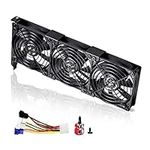 SCCCF 3x90mm 92mm Graphic Card Fans, Graphics Card Cooler, Video Card VGA Cooler, PCI Slot Fan GPU Cooler…